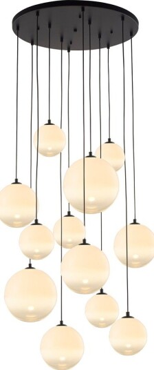 Unison GRAPPO Taklampe 12 Glass Opal G9