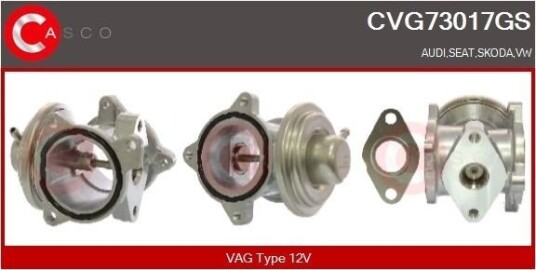 CASCO CVG73017GS EGR-ventil CASCO CVG73017GS EGR-ventil