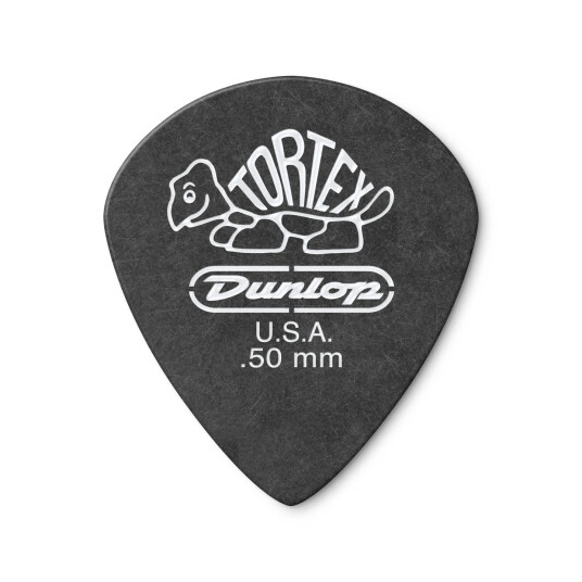 Dunlop Tortex Pitch Svart Jazz III .50mm 12 Pick Pack