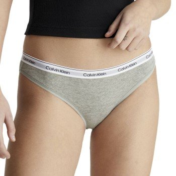 Calvin Klein Truser Modern Logo Bikini Brief Grå bomull XX-Large Dame