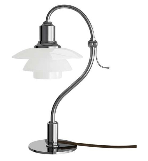 Louis Poulsen - PH 2/2 Bordlampe Question Mark Chrome Louis Poulsen
