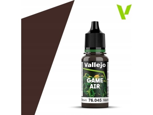 Vallejo Vallejo: 76.045 - Game Air - Charred Brown  18 Ml 