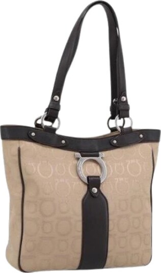 Salvatore Ferragamo Pre owned Dame Pre owned Beige ONE SIZE,
