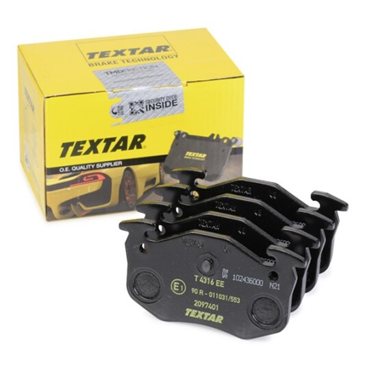 Bremseklosser TEXTAR 2097401 Bremseklosser TEXTAR 2097401