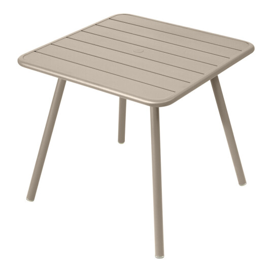 Fermob Luxembourg Table 80x80 cm Nutmeg 14