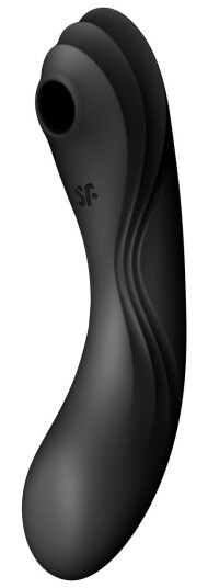 Satisfyer: Curvy Trinity 4, Air Pulse Vibrator, svart