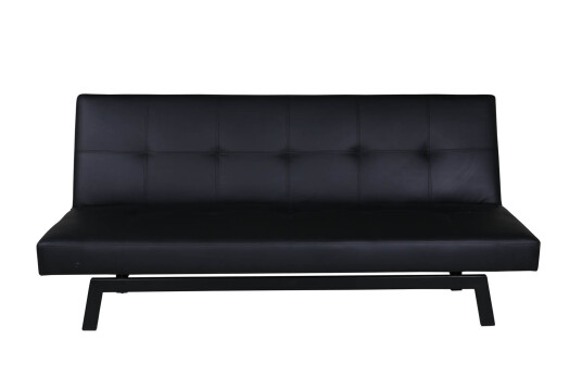 Venture Home Bodil sovesofa PU kunstskinn svart. 1666913-03-0 1666913-04-0