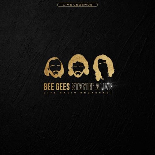 Bee Gees Stayin' Alive Live Radio Broadcast Vinyl Colored Limited Edt