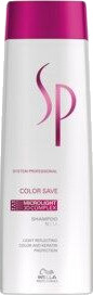 Wella Professionals SP Color Save Sjampo 250ml - For Farget Hår med Keratin og Solbeskyttelse