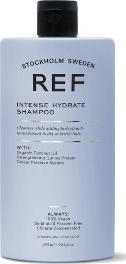 REF Stockholm Intense Hydrate Sjampo 285 ml - Fuktgivende og Glansfull REF Stockholm Intense Hydrate Sjampo 285 ml - Fuktgivende og Glansfull