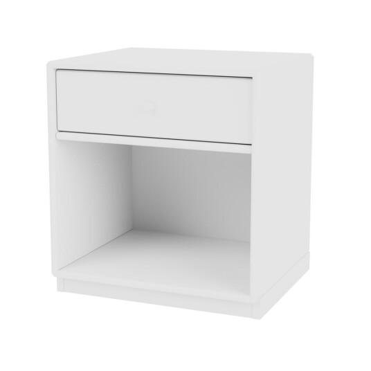 Montana Dream nattbord New white 101, sokkel 3 cm