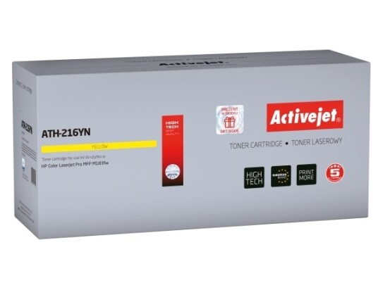 Activejet Ath-216Yn Chip 850 Sider Gult 1 Stykker