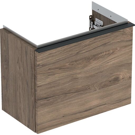 Geberit iCon servantskap 52x30,7 cm valnøtt