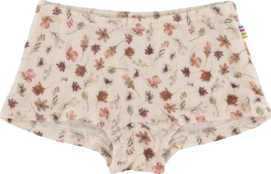 Joha Hipster Ull Lyserød m. Blomster Joha 150 Hipsters Beige Rosa