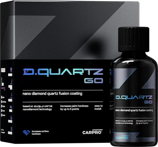 Lakkforsegling CARPRO DQUARTZ GO Nano Diamond Coating 50ml Kit Lakkforsegling CARPRO DQUARTZ GO Nano Diamond Coating 50ml Kit