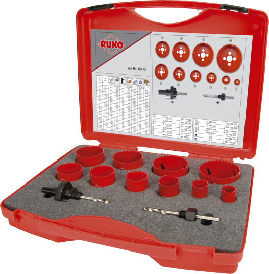 Hullsagsett HSS-Bi-Met.Super 22-68mm