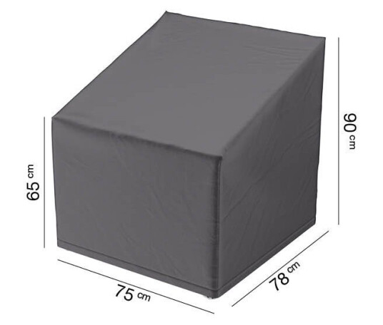AeroCover Møbeltrekk Aerocover Lenestol 75 x 78 cm Svart