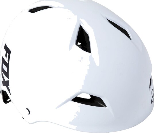 Fox Flight Sport Sykkelhjelm White/Black L Fox Flight Sport Sykkelhjelm White/Black L