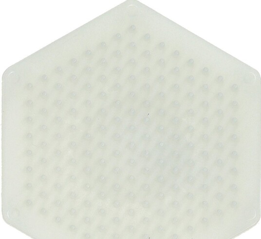 Hama Bio Midi Perleplate - 8x9 cm - Sekskant