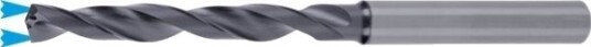 Bor Fanar Weglik Fi 5,00 44/82Mm 5Xd Ha6 Vhm At Ik Masterdrill*** Din 6537