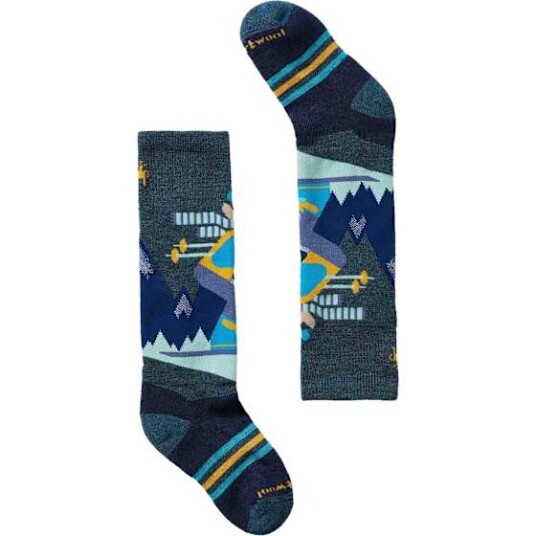 Smartwool Wintersport Full Cushion OTC Socks Junior G/Twilight Blue M (29 32)