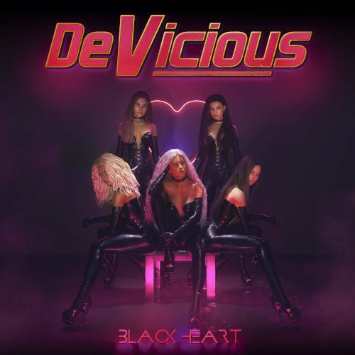 DeVicious Black Heart LP/Vinyl DeVicious Black Heart LP/Vinyl