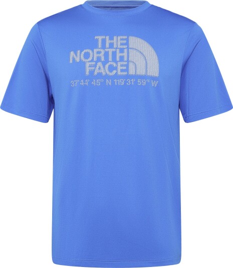 The North Face M 24/7 S/S Tee Logo Graphic Reg Blue M