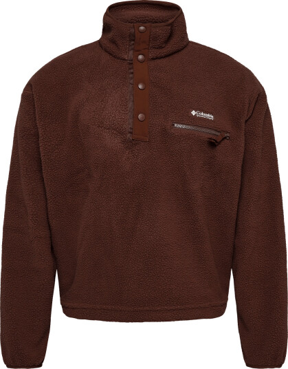 Columbia Sportswear Helvetia Ii Cropped Half Snap Fleece Brown XS