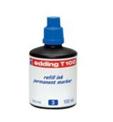 Edding T 1000 - Blekk - Permanent - Svart - 1000 Ml