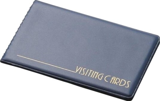 Pantaplast Pvc Magnetkortetui Navy Blue