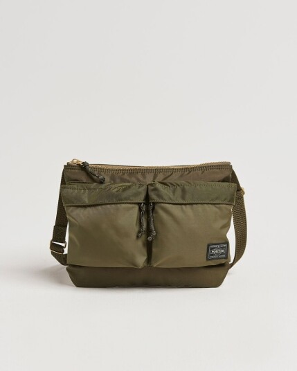 Porter Yoshida & Co. Force Small Shoulder Bag Olive Drab