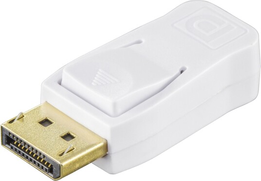 DELTACO DisplayPort ha til  Mini DisplayPort hu, hvit
