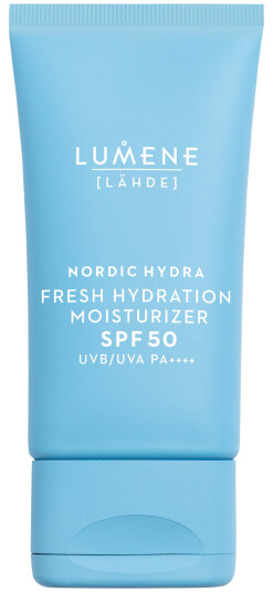 Lumene Nordic Hydra Fuktighetsgivende Dagkrem SPF50 50 ml med Hyaluronsyre Lumene Nordic Hydra Fuktighetsgivende Dagkrem SPF50 50 ml med Hyaluronsyre