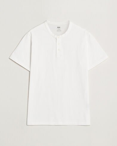 Levi's Short Sleeve Henley White