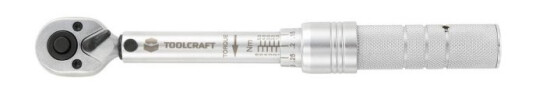 Toolcraft 819161-Iso Momentnøgler Kalibreret (Iso) Med Reversibel Skralde 1/4 (6,3 Mm) 1 - 6 Nm