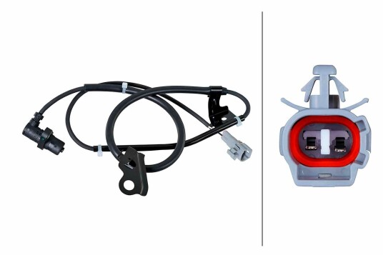 Sensor, ABS HELLA 6PU 358 252-401