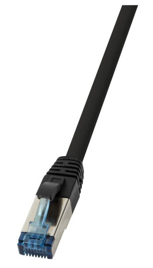 LogiLink Patchkabel CAT6A S/FTP AWG27f. Industrie black, 5m