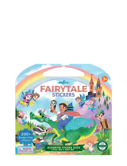 Eeboo Sticker Book - Fairytales - Multi/patterned - ONE SIZE