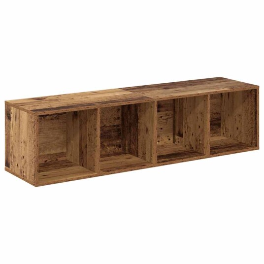 TV skap 4 pcs Brun 37 x 37 x 142.5 cm Konstruert tre TV skap 4 pcs Brun 37 x 37 x 142.5 cm Konstruert tre