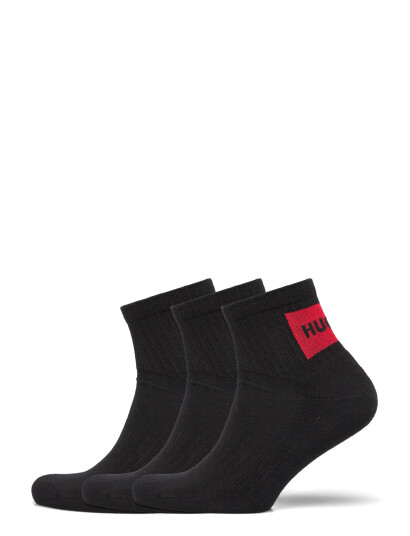 HUGO 3P Sh Rib Label Cc - Black - 39-42 HUGO 3P Sh Rib Label Cc - Black - 39-42