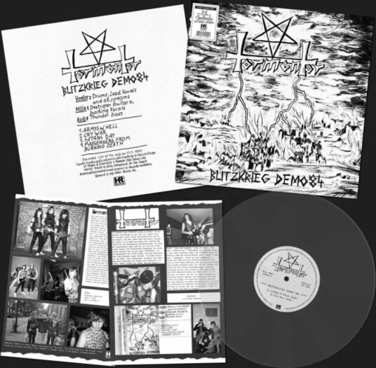 Blitzkrieg Demo 84 Trans Ultra Clear Vinyl