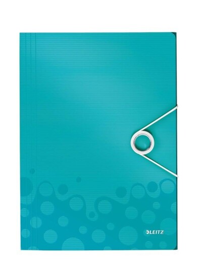 Leitz Strikkmappe WOW PP A4 Isbl Leitz Strikkmappe WOW PP A4 Isbl
