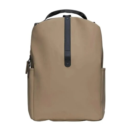 Rains Clip Front Backpack W3   Beige   ONE SIZE