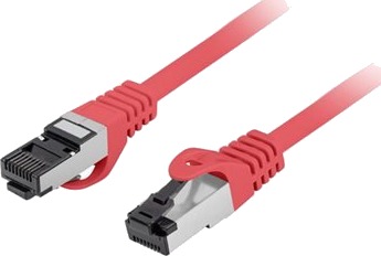 Lanberg Koblingskabel Rj 45 Cat 8.1 S/Ftp Ftp Rød