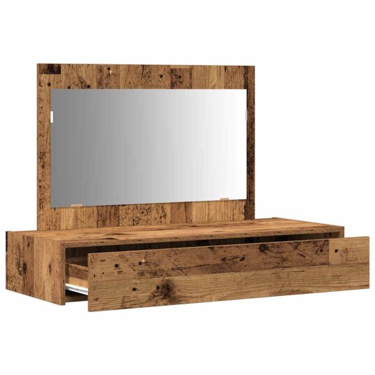 Vegghengt Stellebord Vintage Tre 100x40x70 cm