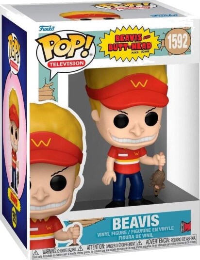 Northix Beavis og Butt-Head Pop Figur samleleketøy 4-tommers