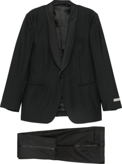 Canali Herre Dress Svart 2XL,