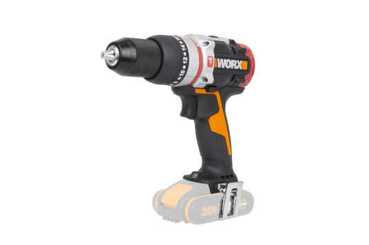 Worx WX354.9 Kombidrill Børsteløs 20V 60Nm Uten batteri Worx WX354.9 Kombidrill Børsteløs 20V 60Nm Uten batteri