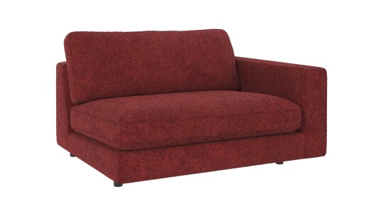 Rowico Home Duncan 1,5 seters ende H Rød Anna 8 129 x 103 x 78 cm Rød