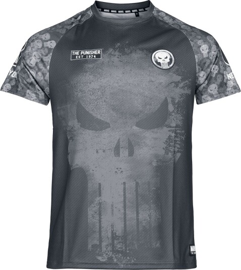 The Punisher - Disney Jersey - 74 - Fotballskjorte - S til XXL - Herrer - svart